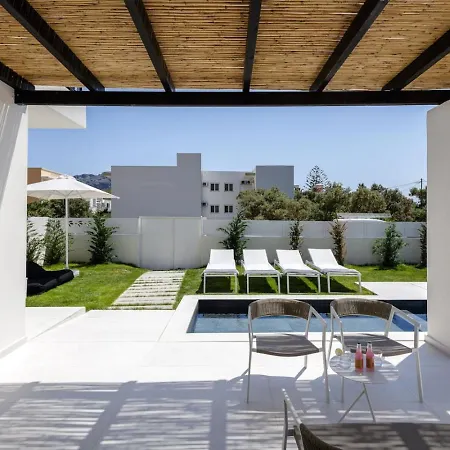 Family Casa Filo Rosso With Private Pool , 200m To The Rethimno
